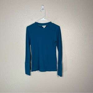 Sundance Deep Teal Long Sleeve Tee